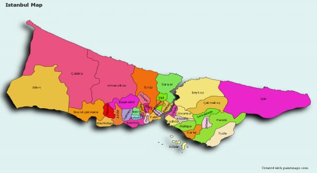 İstanbul İlçeleri Çince Tercüman